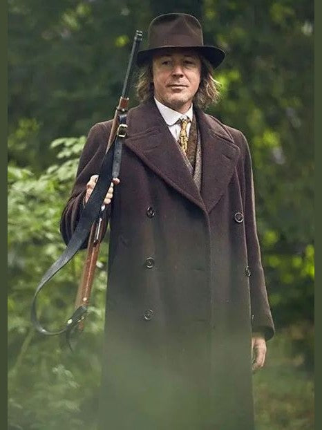 Peaky Blinders Aberama Gold Long Trench Coat