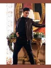 The Princess Switch Peter Maxwell Leather Jacket