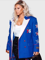 Savannah James Blue Blazer
