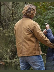 Pieces of Her Aaron Jeffery Brown Jacket