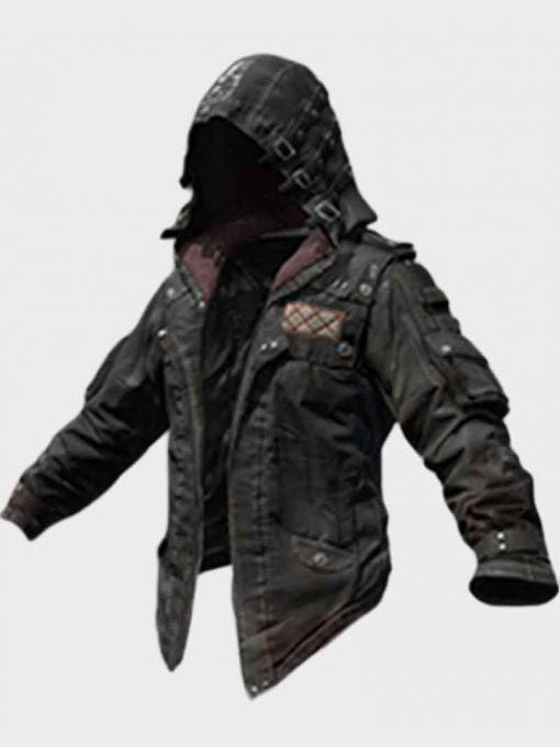 PlayerUnknown’s Battlegrounds Black Hooded Jacket