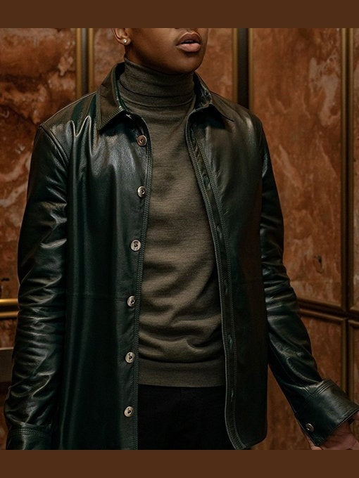 Power Book II Ghost S02 Tariq St Patrick Buttoned Jacket