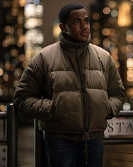 Power Book II Ghost Tariq St Patrick Puffer Jacket