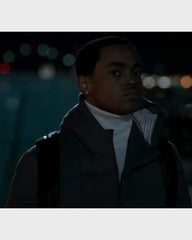 Power Book II Ghost Tariq St. Patrick Grey Puffer Jacket