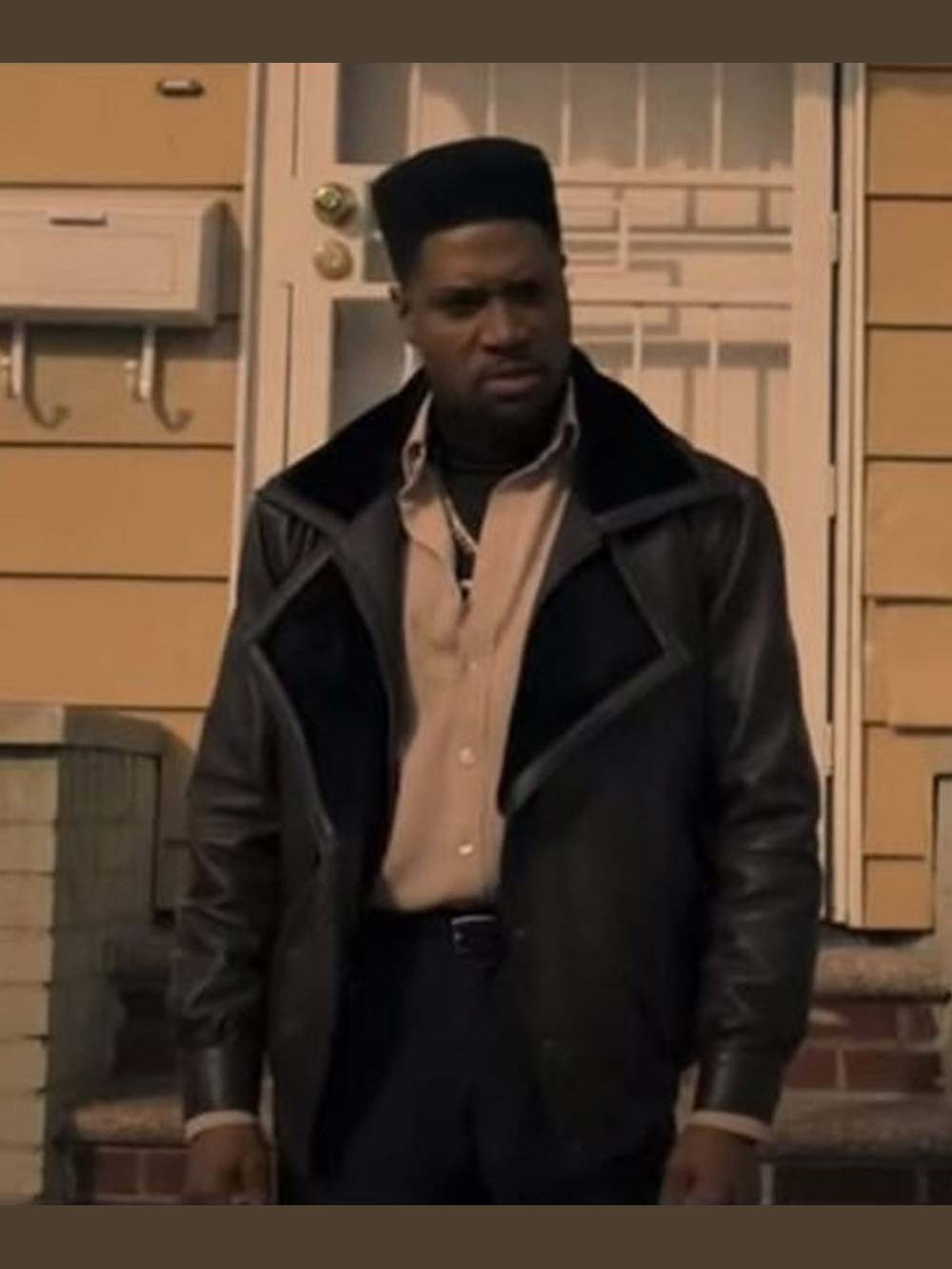 Power Book III Marvin Black Leather Jacket