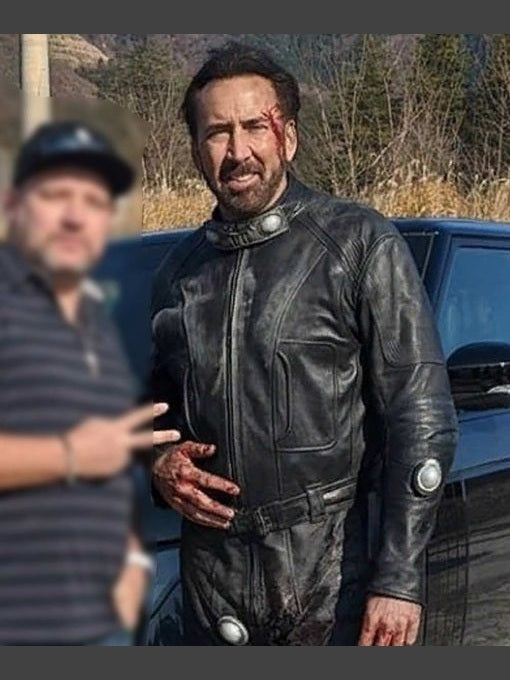 Prisoners of the Ghostland Hero Black Leather Jacket