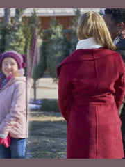 Project Christmas Wish Lucy Maroon Coat