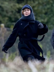 Sandra Hüller Project Hail Mary Black Coat