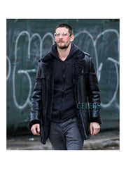 The Punisher Season 2 Ben Barnes Shearling Leather Jacket
