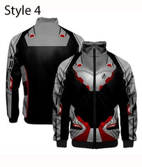 Avengers Endgame Quantum Realm Varsity Jacket