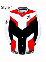 Avengers Endgame Quantum Realm Varsity Jacket