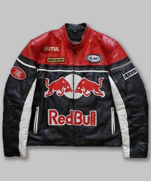 RED BULL Racing Leather Jacket