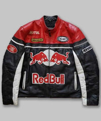 RED BULL Racing Leather Jacket