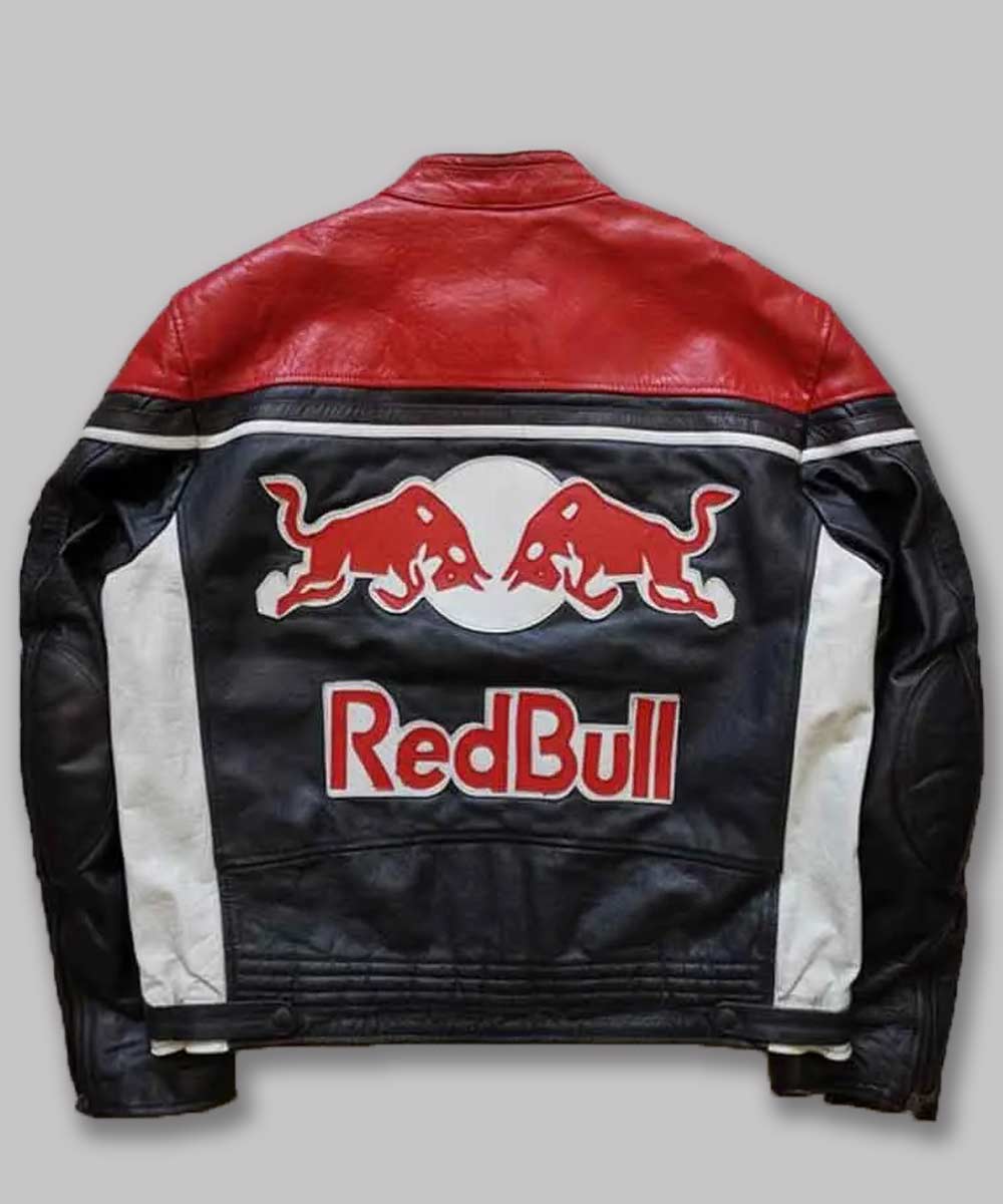 RED BULL Racing Leather Jacket