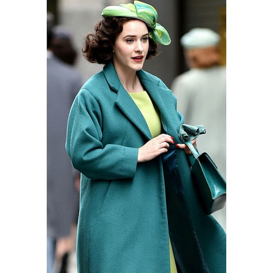 Miriam Maisel The Marvelous Mrs. Maisel Sea Green Coat