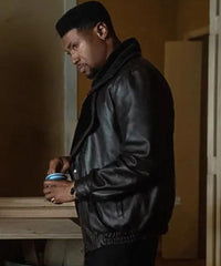 Power Book III Marvin Black Leather Jacket