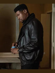 Power Book III Marvin Black Leather Jacket