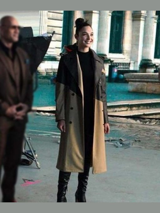 Red Notice Gal Gadot Coat