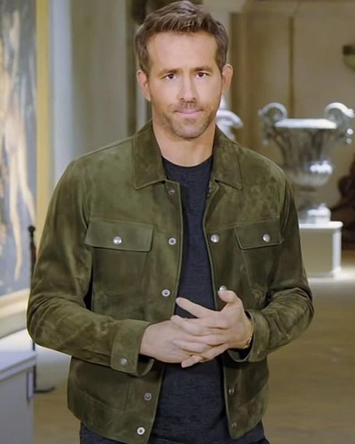 Red Notice Ryan Reynolds Jacket
