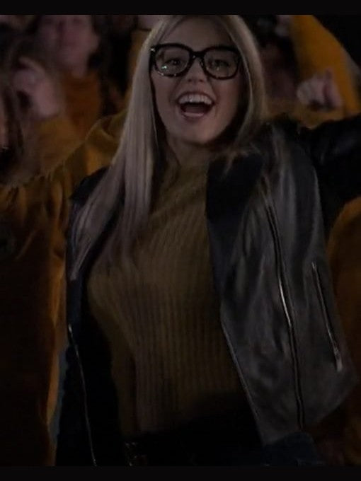 The Sex Lives of College Girls Black Leather Jacket