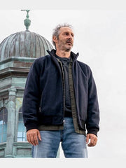 Manifest Richard Topol Blue Bomber Jacket