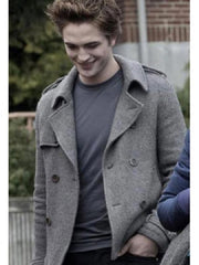 Twilight Edward Cullen Grey Wool Jacket