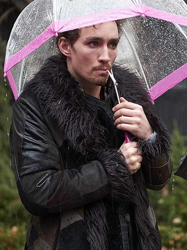 The Umbrella Academy Klaus Hargreeves Fur Coat