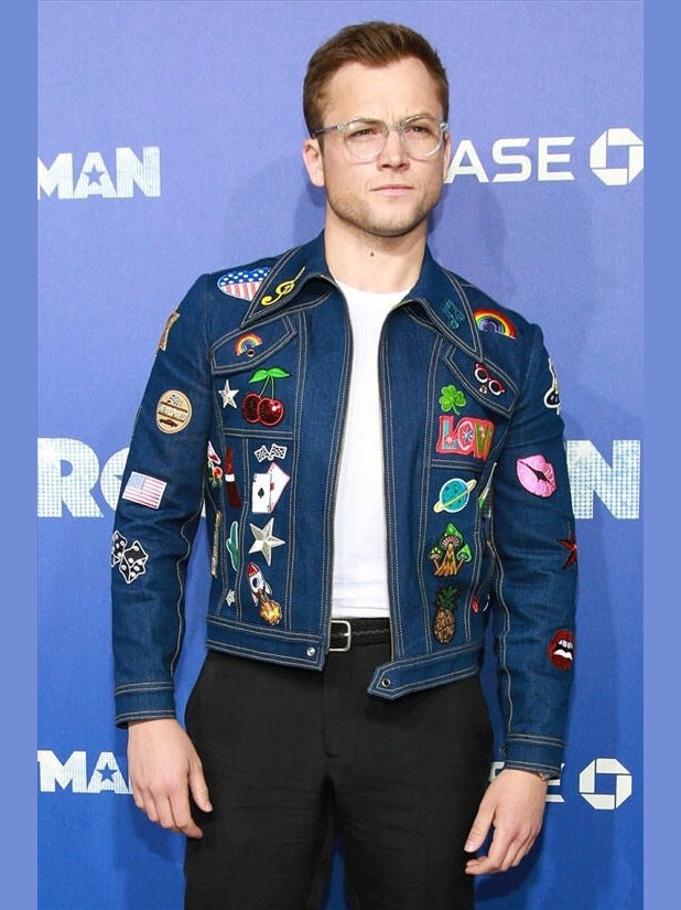 Taron Egerton Rocketman Denim Jacket