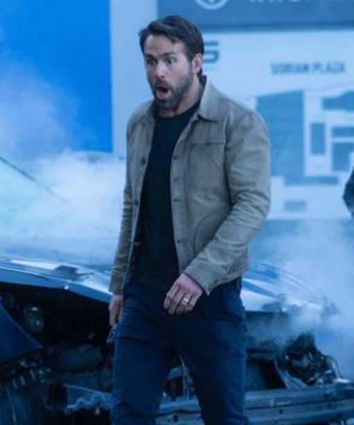The Adam Project Ryan Reynolds Jacket
