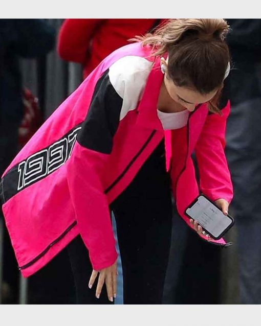 Emily in Paris S02 Emily Cooper Pink Jacket