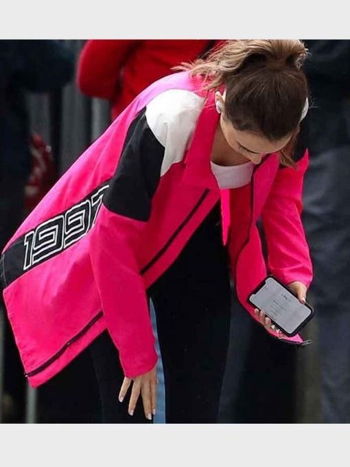 Emily in Paris S02 Emily Cooper Pink Jacket