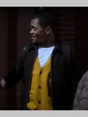 Power Book II S02 Tariq St Patrick Black Cotton Jacket