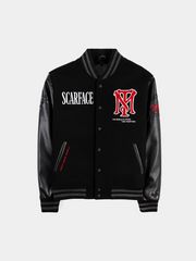 Sp X Scarface Black Varsity Jacket