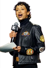 SXSW 2026 Liza Koshy Leather Jacket