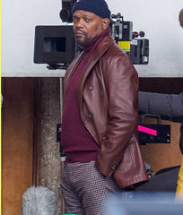 Shaft Samuel L. Jackson Leather Blazer