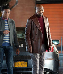 Shaft Samuel L. Jackson Leather Blazer