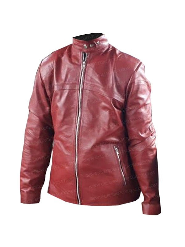 San Andreas Blake (Alexandra Daddario) Red Leather Jacket