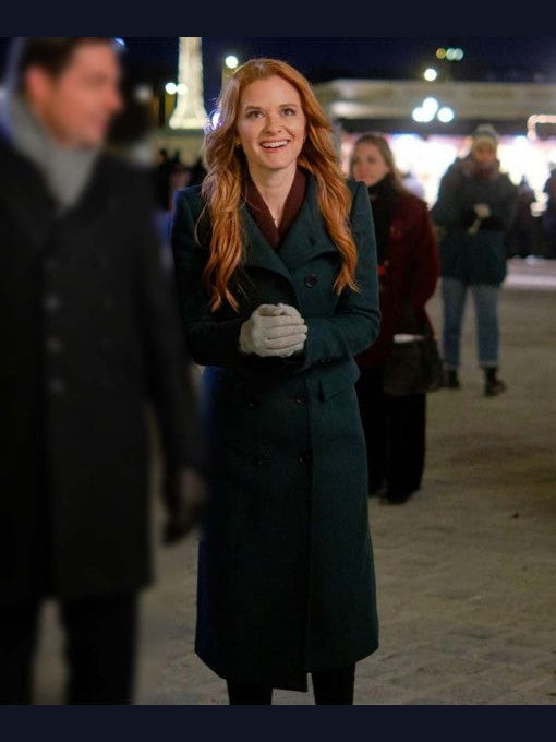 Christmas in Vienna Jess Waters Green Coat