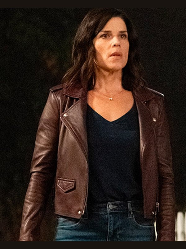 Scream 2022 Neve Campbell Leather Jacket