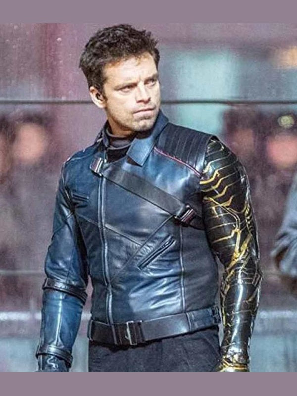 The Falcon and the Winter Soldier Bucky Barnes Leather Jacket