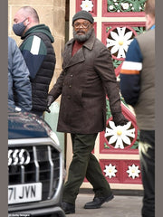 Secret Invasion Nick Fury Brown Coat