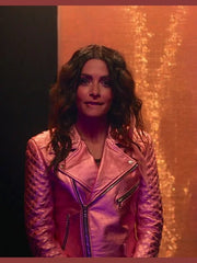 Sex/Life 2021 Billie Connelly Leather Jacket