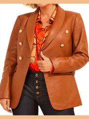 Young and the Restless Sharon Collins Leather Blazer
