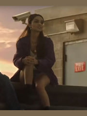 Shazam 2 Rachel Zegler Purple Jacket