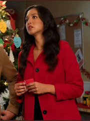 Christmas of Giving Ash Tsai Red Jacket