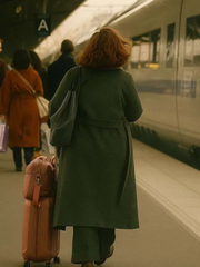 Champagne Problems Minka Kelly Trench Coat