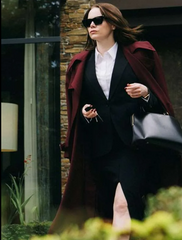 Emma Stone Bugonia Trench Coat