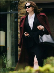 Emma Stone Bugonia Trench Coat