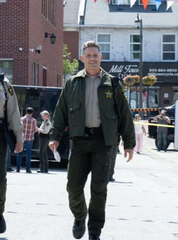 Sheriff Country Matt Lauria Green Jacket