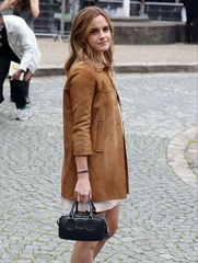 Spring Summer 2026 PWF Emma Watson Leather Coat